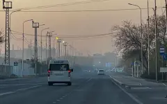 Сайлент Хилл в Атырау: город проснулся от запаха гари, дым снова накрыл улицы