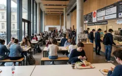 Во Франции студенты получили право на обед за €1