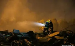 Число жертв взрыва на заводе фейерверков в Китае удвоилось