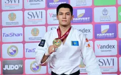 Казахстанский дзюдоист эмоционально высказался после победы на Grand Slam