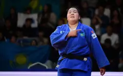 Дзюдоистка Аида Тойшыбекова победила итальянку и взяла бронзу Grand Slam