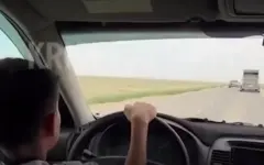 Видео с ребёнком за рулём авто обернулось крупным штрафом для жителя Жанаозена