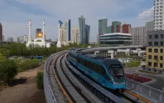 Китайские компании вошли в управление LRT Астаны