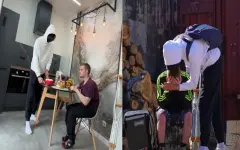 Человек в маске подарил казахстанцу шанс на новую жизнь