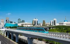 После запуска LRT в Астане одна станция оказалась закрыта. Подробный маршрут ЛРТ. Карта
