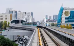 В Астане пассажиры спровоцировали перебои в работе линии LRT