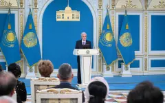 Президент поздравил работников культуры и сделал объявление о новом статусе трех организаций