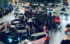 Атырау встал в пробках из-за массового наплыва иногородних патрулей