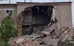 Часть жилого дома обрушилась в городе Мамлютке на севере Казахстана