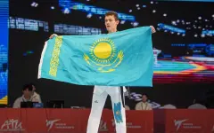 Казахстанец поднялся на пьедестал чемпионата Азии по таеквондо