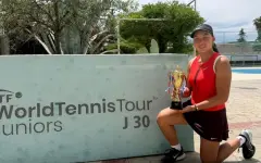 14-летняя теннисистка из Казахстана триумфально выиграла турнир ITF