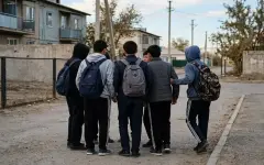 Драка подростков в Атырауской области попала на видео