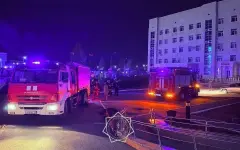 Пожар вспыхнул в детской больнице в Астане