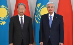 Касым-Жомарт Токаев принял Чжао Лэцзи