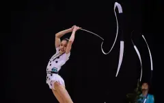 Казахстан завоевал девять медалей на чемпионате Азии по художественной гимнастике