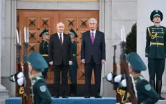 Путин прибыл с госвизитом в Казахстан