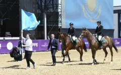 Конный турнир мирового уровня впервые проходит в Астане
