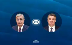 Токаев направил поздравительную телеграмму президенту Хорватии