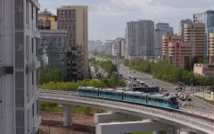 Один миллион пассажиров перевез LRT в Астане за 14 дней