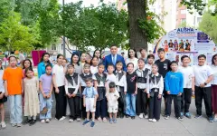 В Шымкенте состоялось масштабное праздничное мероприятие Бақытты балалық үшін