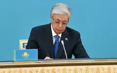 Токаев направил телеграмму с поздравлением президенту Кыргызстана