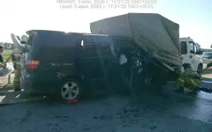 На трассе Астана – Кокшетау во время дорожных работ произошло ДТП с пятью пострадавшими
