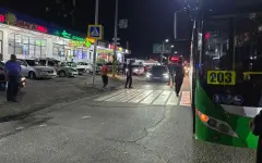Автобус сбил женщину в Алматинской области: появились кадры с места ДТП