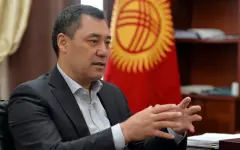 Символом коррупции назвал президент Кыргызстана трассу Север — Юг