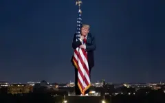 Дональд Трамп поделился комичным ИИ-роликом со своим участием