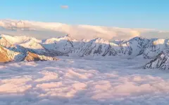 Казахстанец нашел облачное море вблизи Алматы