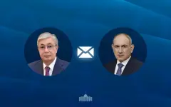 Токаев направил поздравление Пашиняну после победы его партии