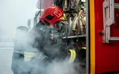Подачу газа остановили из-за крупного пожара на магистральном газопроводе в Дагестане