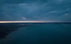 Трех человек унесло ветром на Капшагае