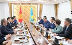 Спикер Сената встретился с председателем Жогорку Кенеша Кыргызстана