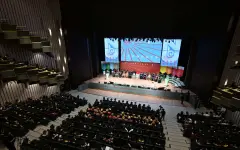 Глава Сената выступил на вручении дипломов выпускникам NU