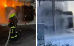 Пожар на подстанции в Алматы потушили по повышенному рангу опасности