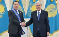 Токаев поздравил Головкина