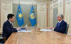 Глава «Самрук-Қазына» отчитался Токаеву о работе фонда за 5 месяцев