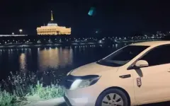 Заезд по набережной у Акорды закончился арестом водителя