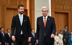 Президенты Казахстана и Черногории приняли совместное заявление