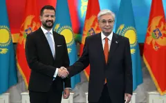 Президенты Казахстана и Черногории провели переговоры в узком составе